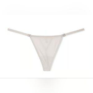 Victoria's Secret Very Sexy Starstruck Hardware Adjustable V-String Size M -NWT